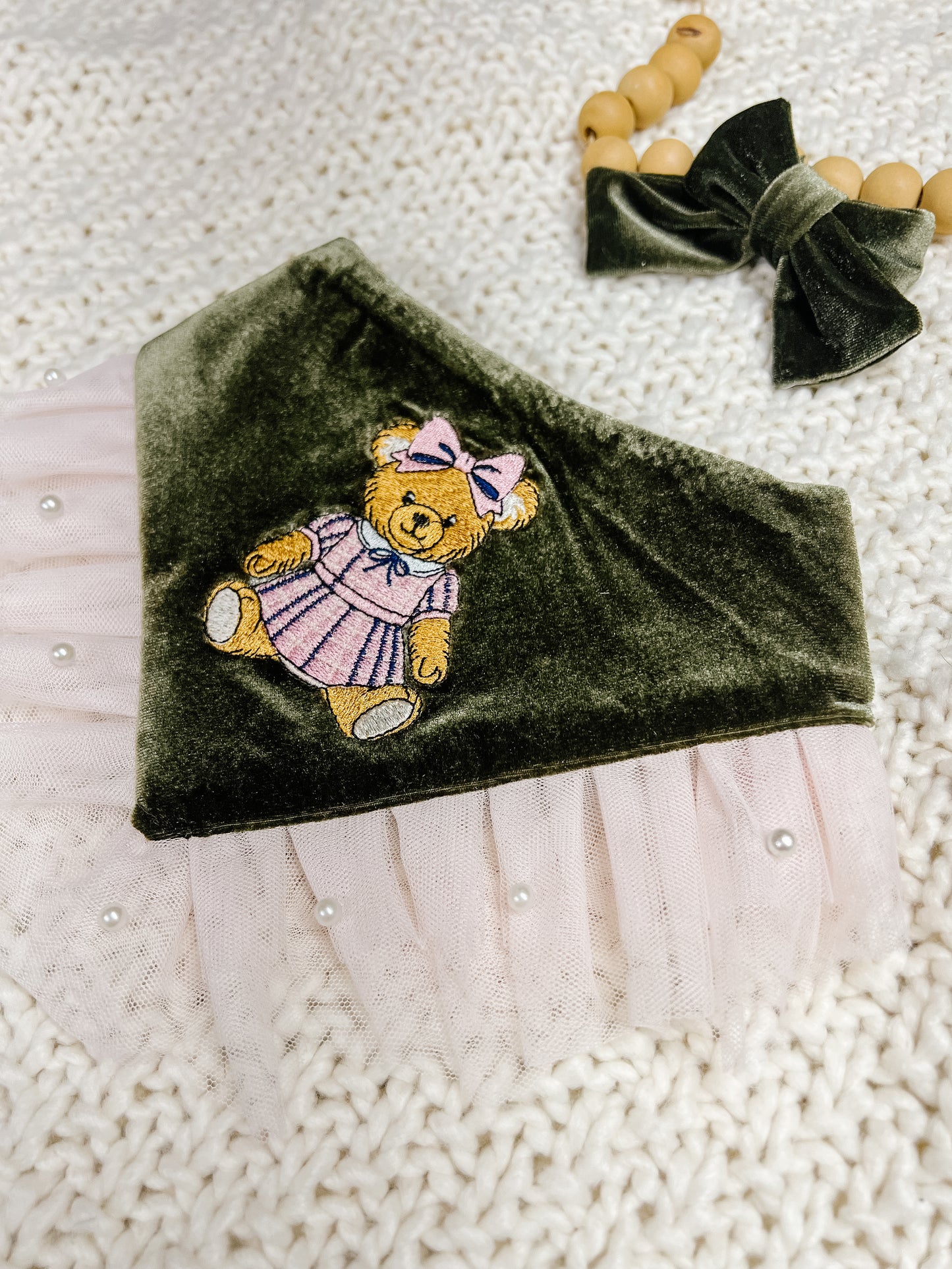 Bear in Pink Bandana