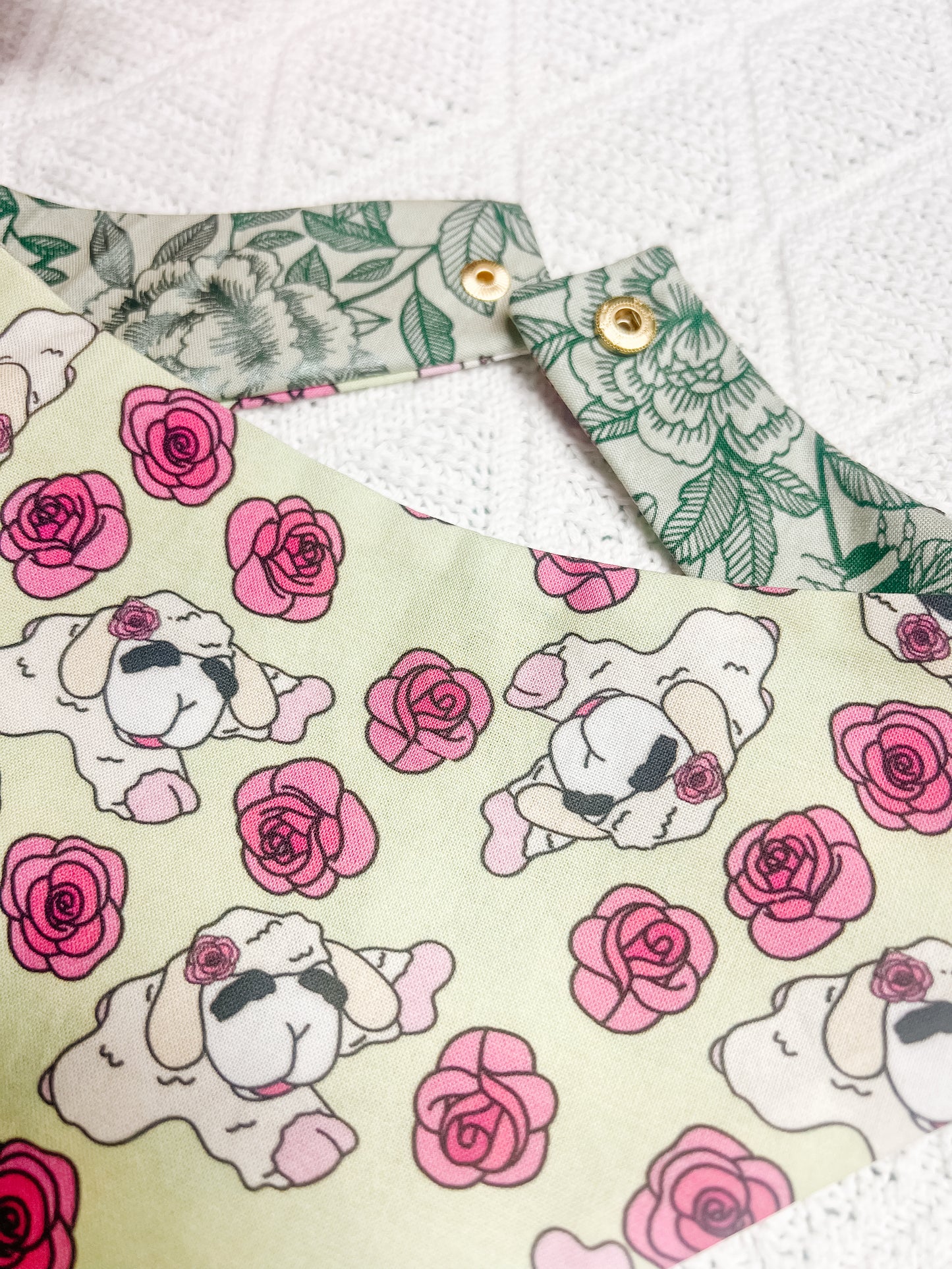 Rose Lamb on green