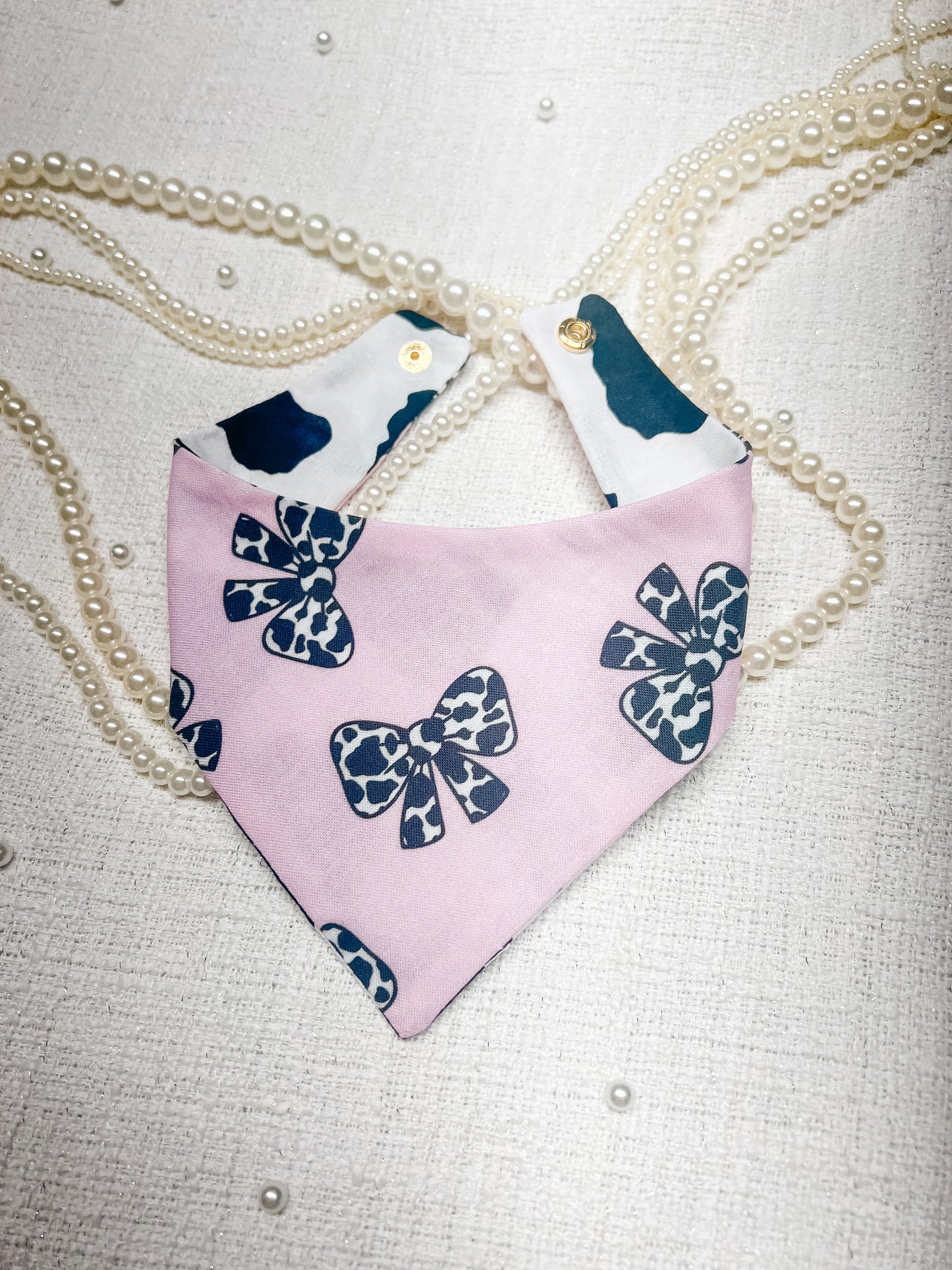 Cow Print Bows