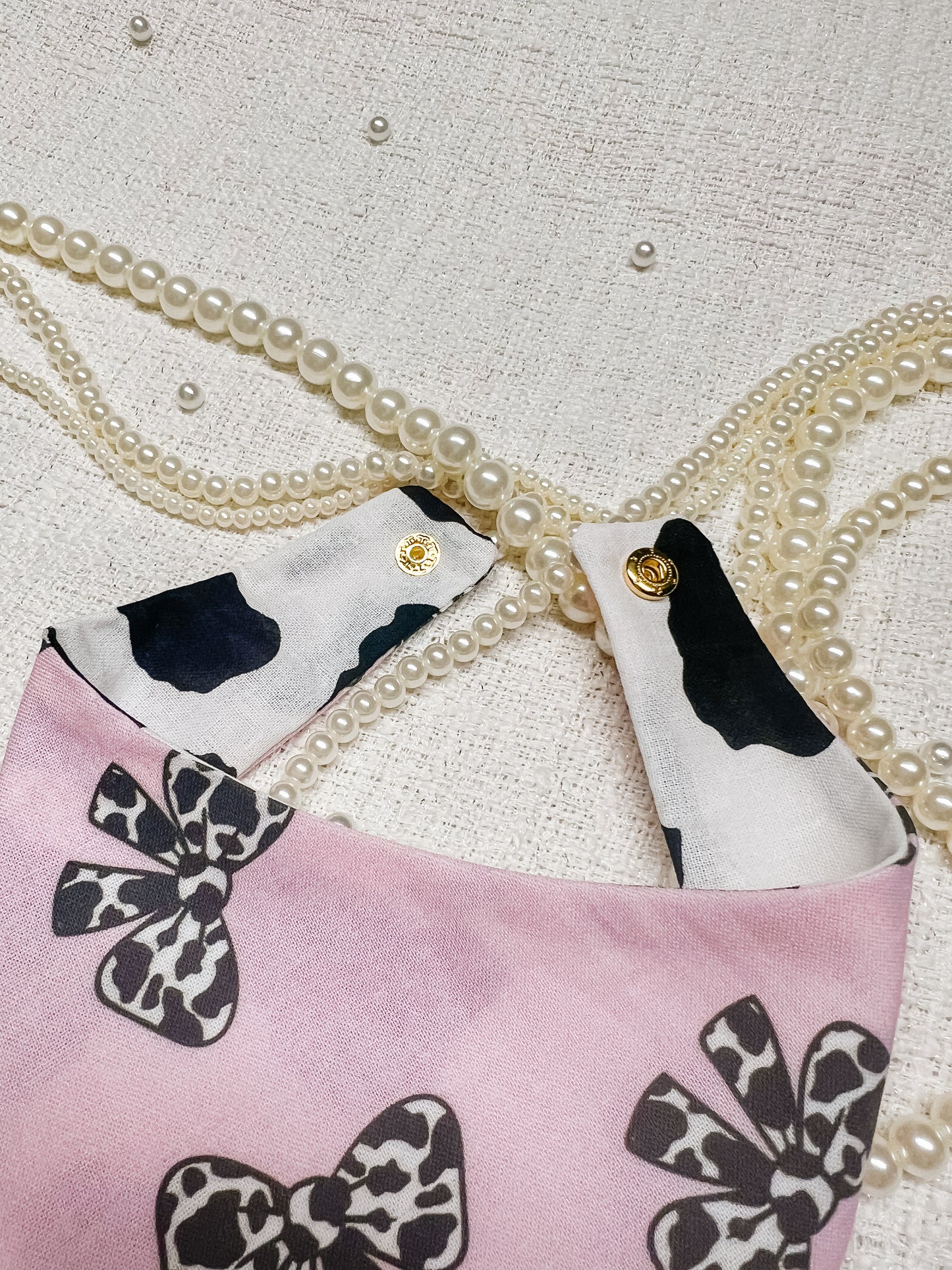 Cow Print Bows