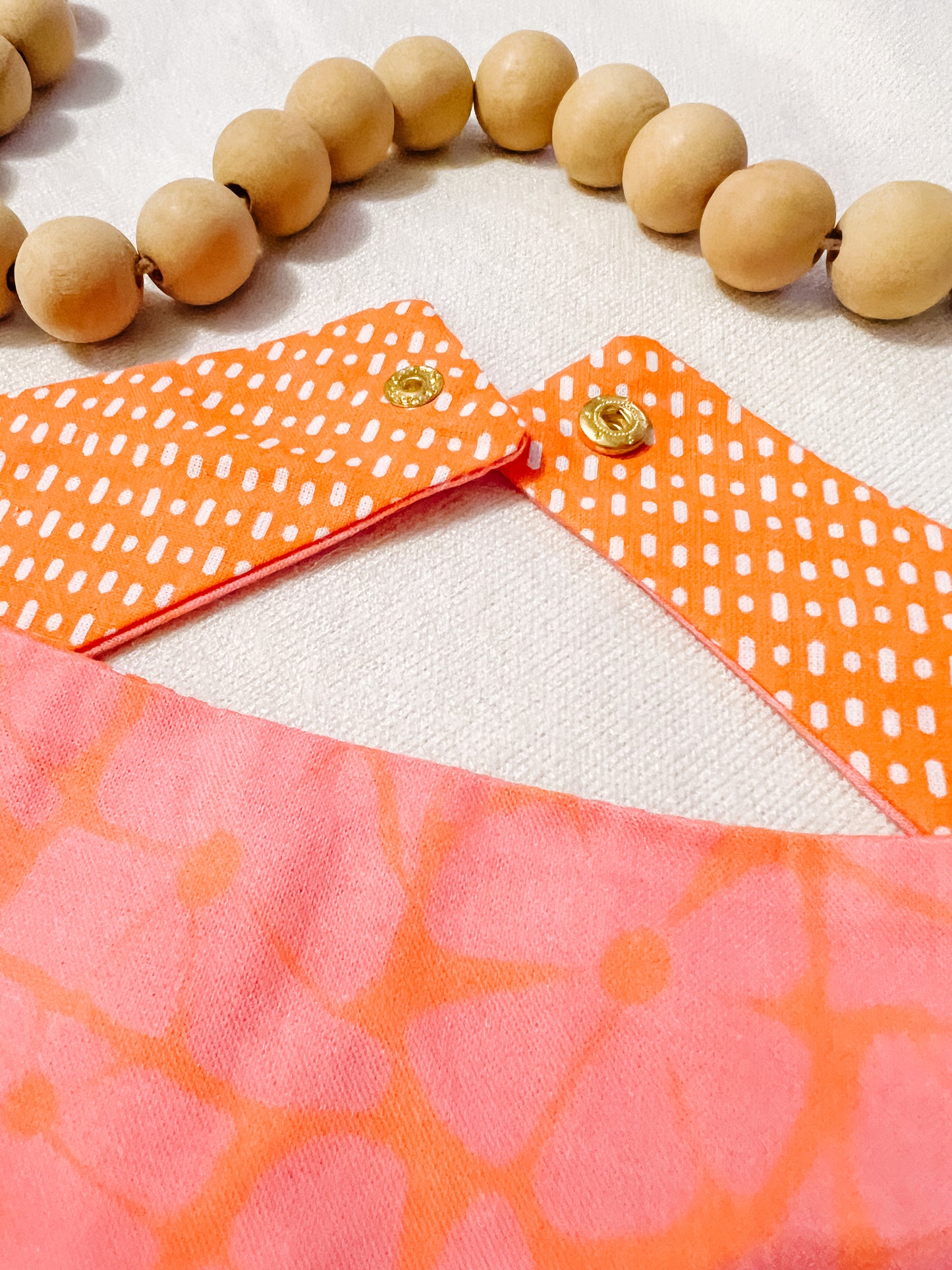 Floral Pink and Orange