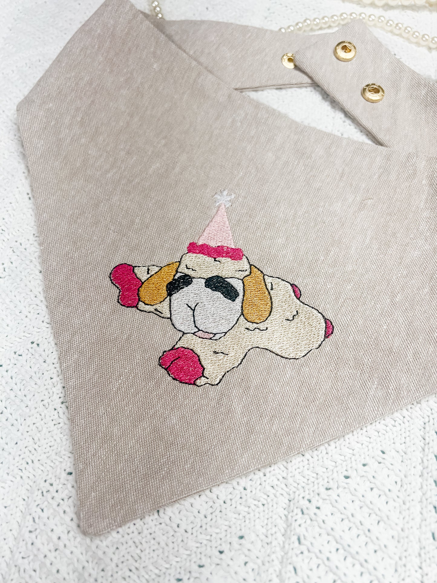 Party Classic Lamb Denim Embroidery