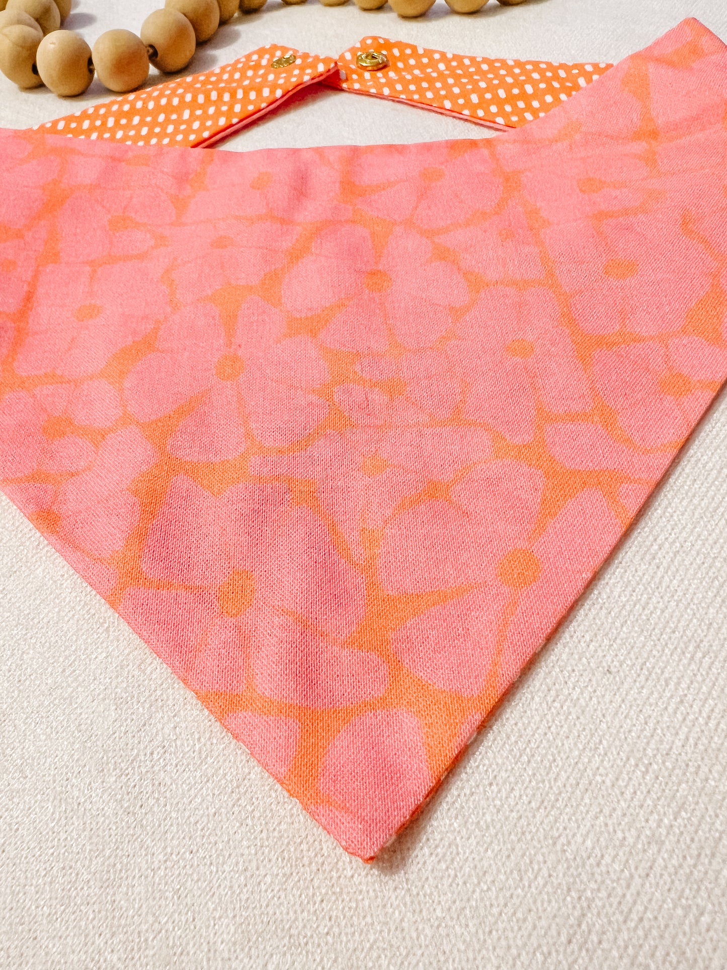 Floral Pink and Orange