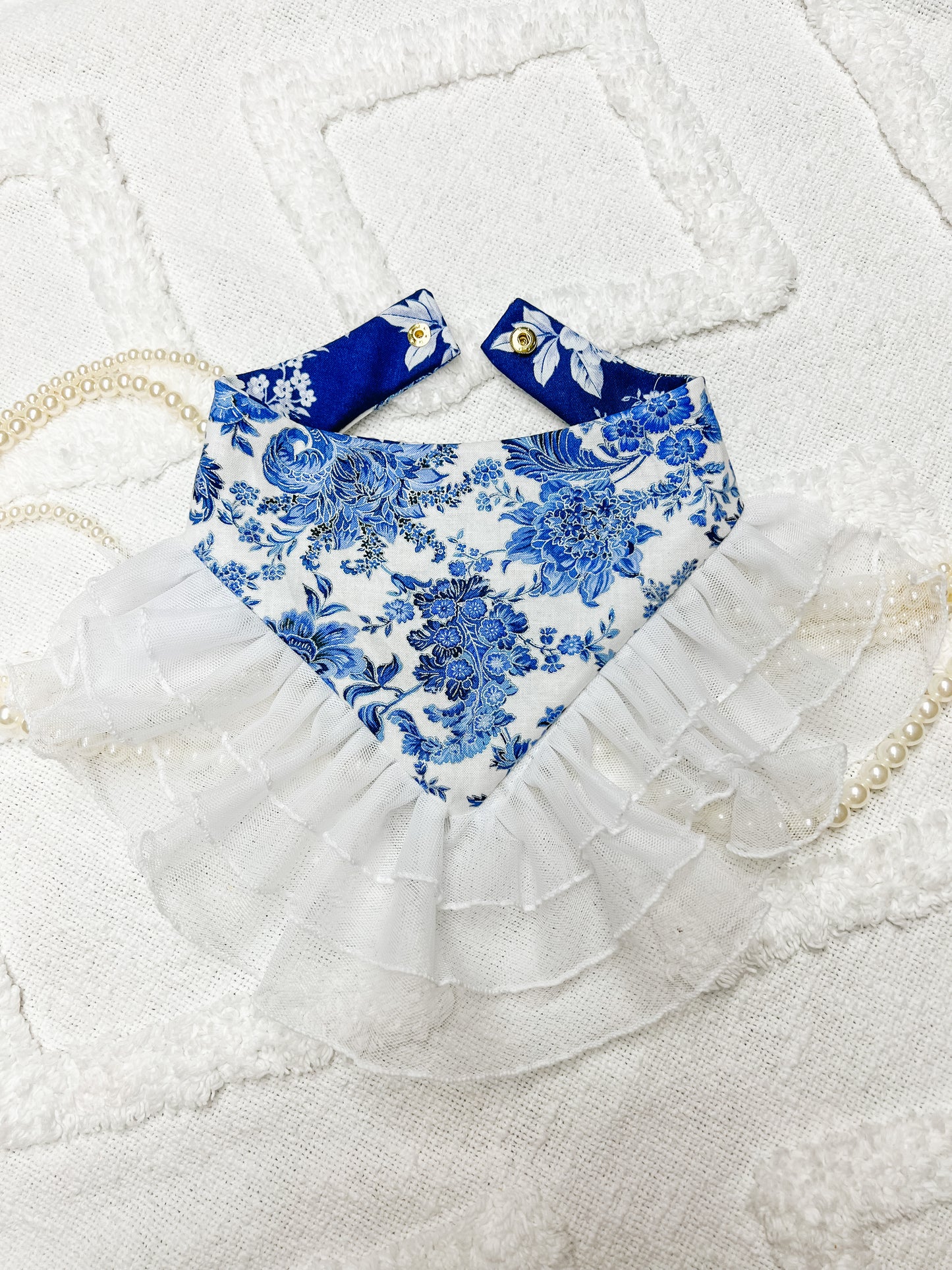 Blue China and Lace