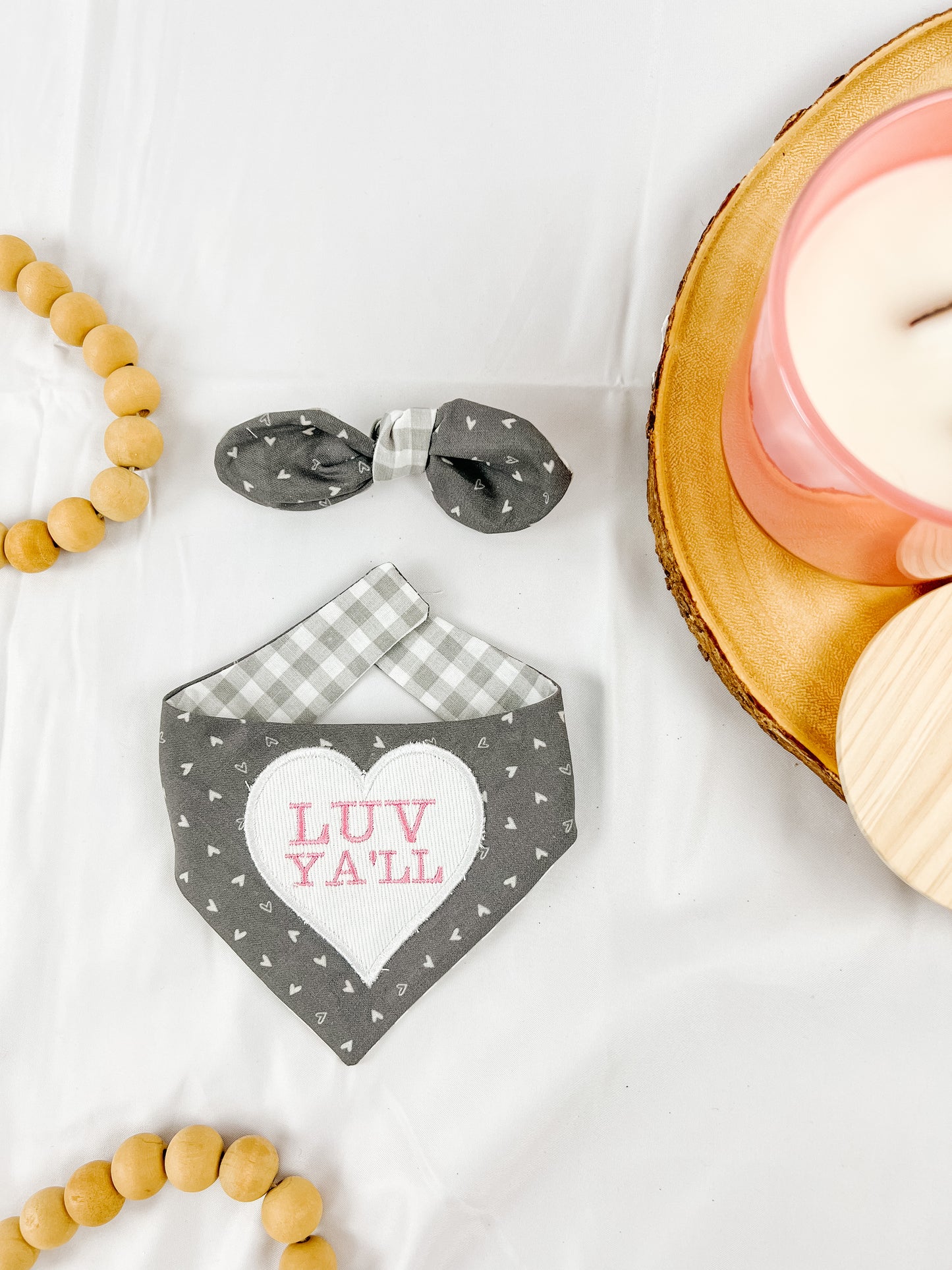 Custom Gray Heart