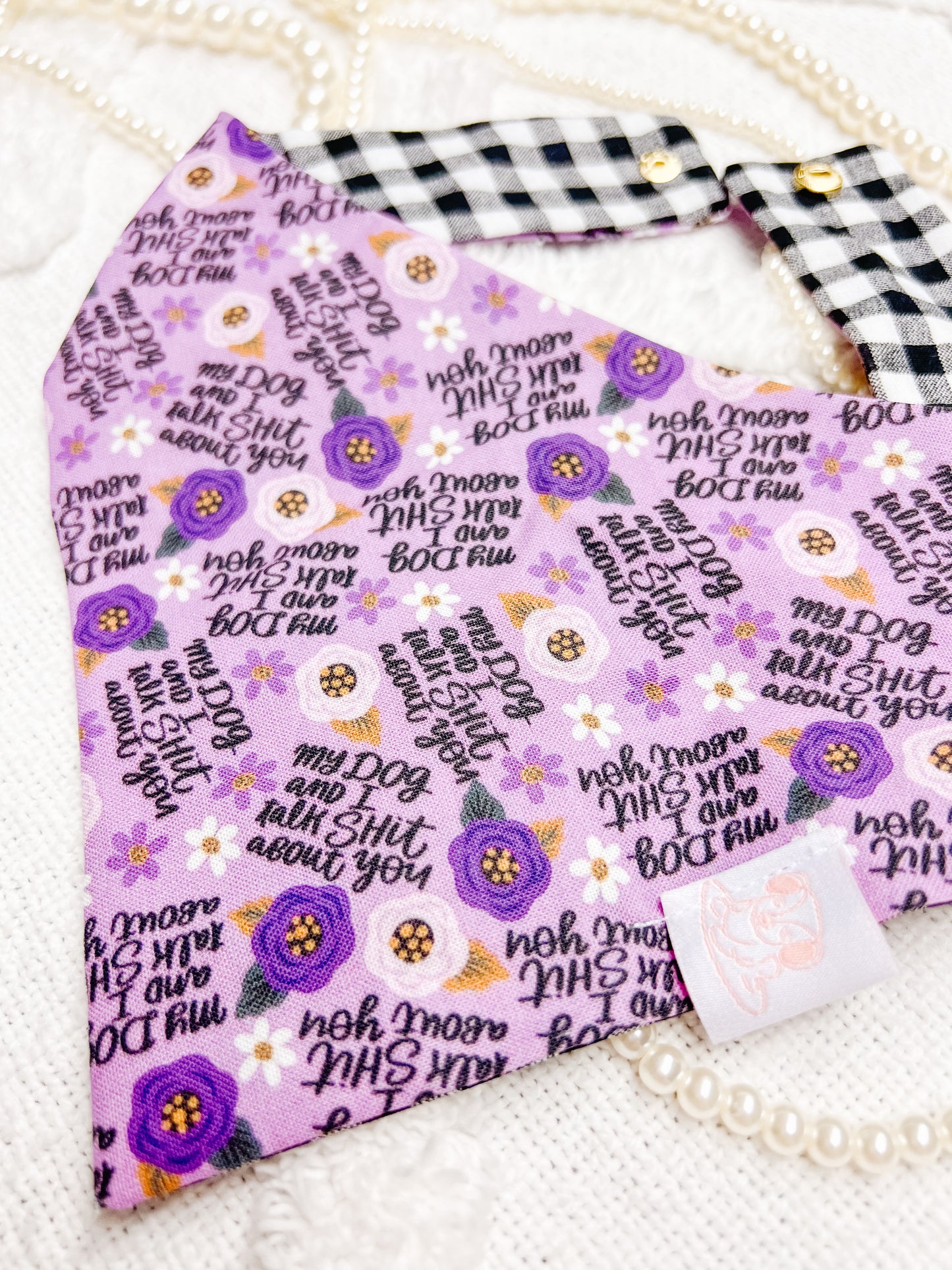 My dog and I Talk about you