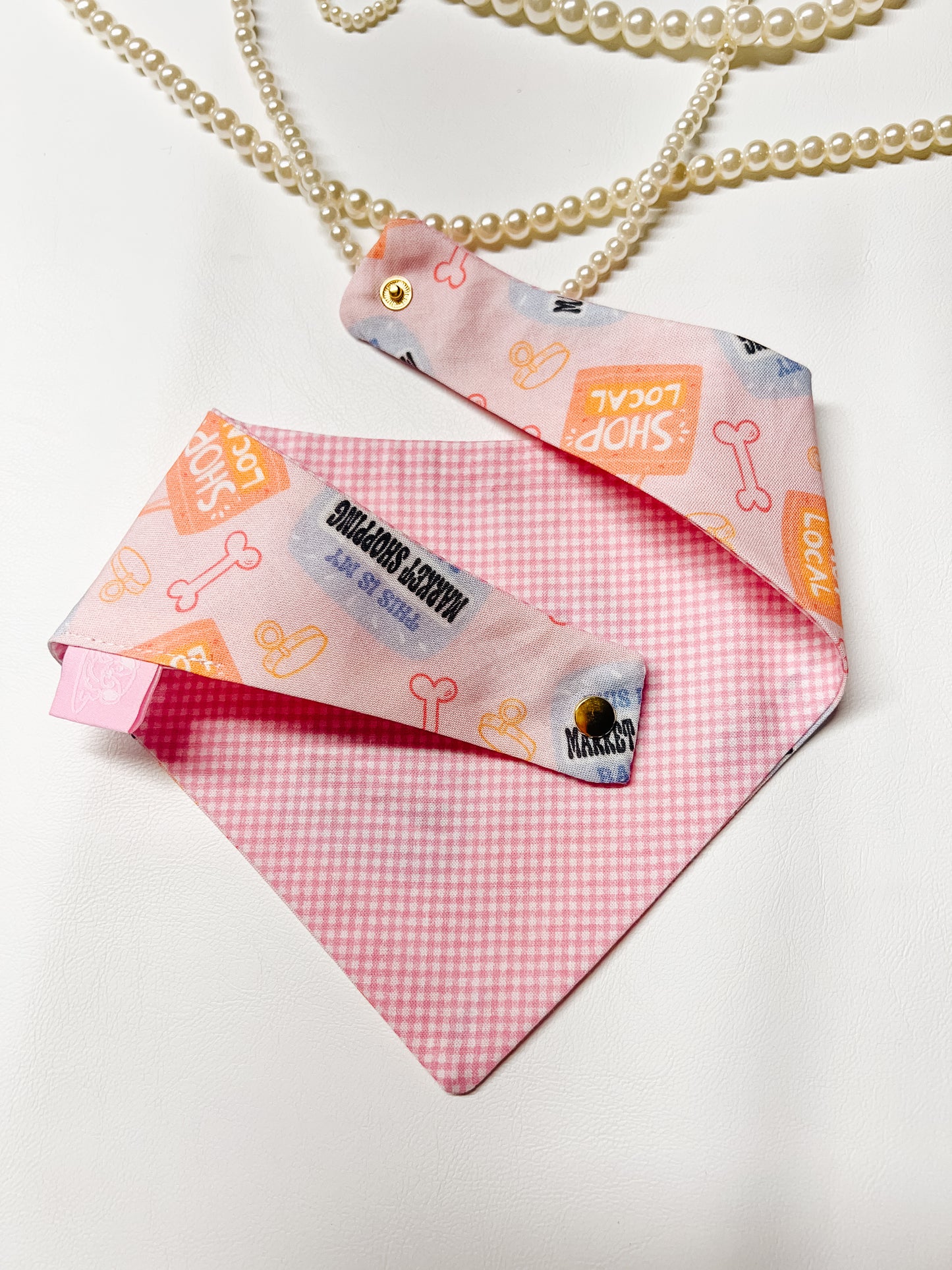 Pink Market Bandana