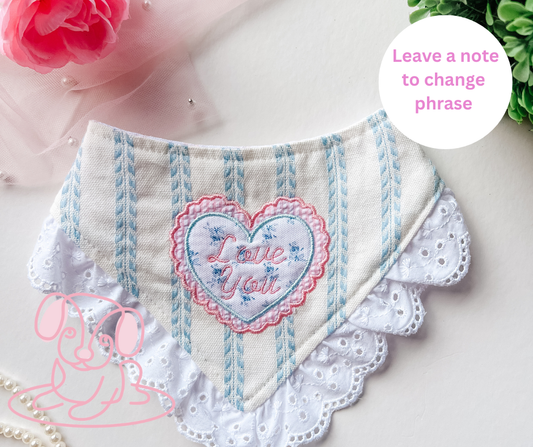 Custom Love Note with Trim