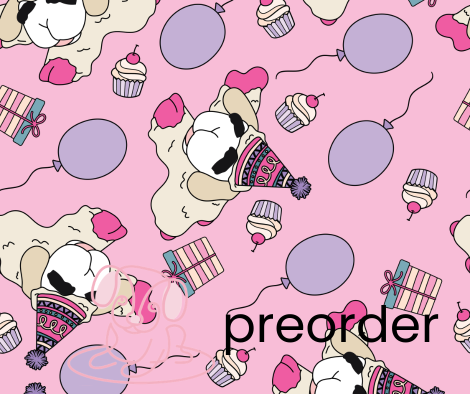 Pink Party Lamb Bandana