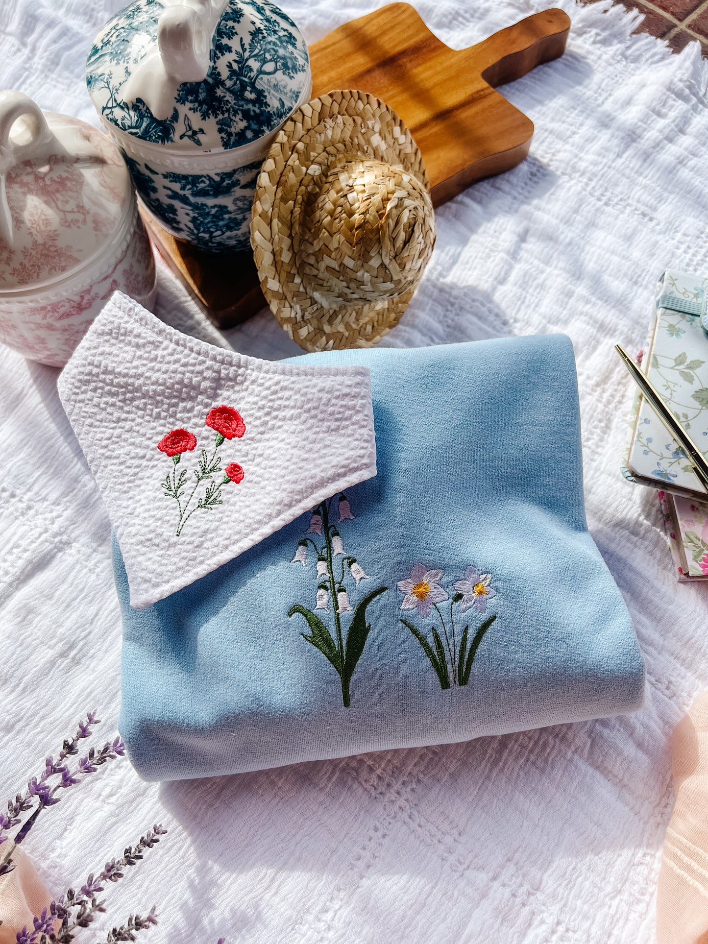 Birth Month Flower Bandana