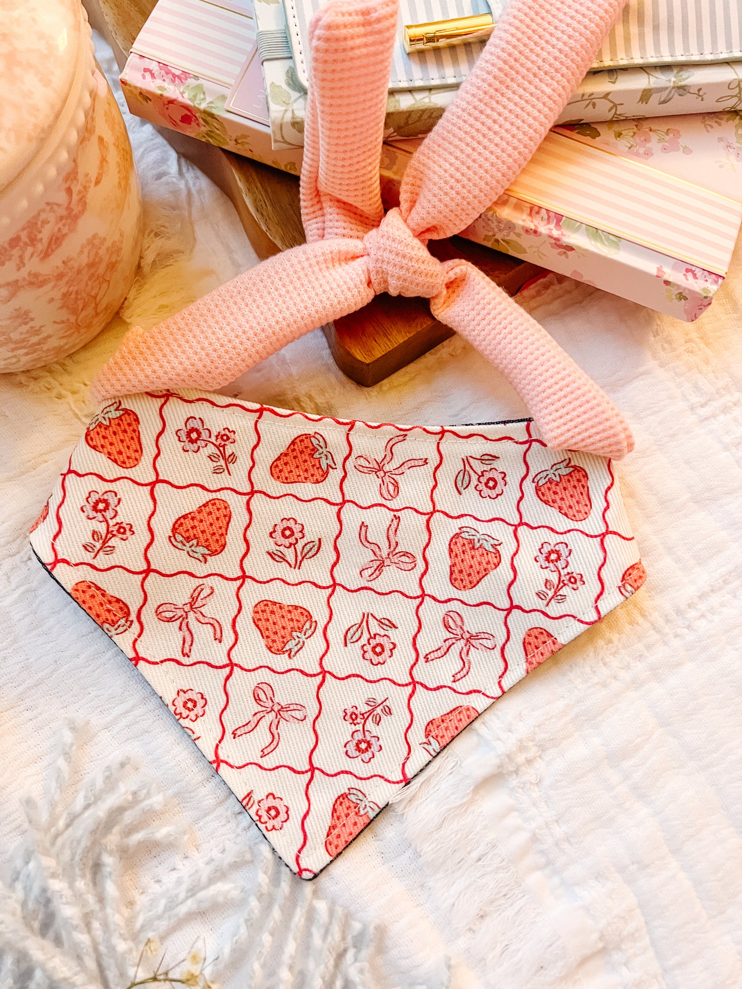 Strawberries and Scarf Bandana