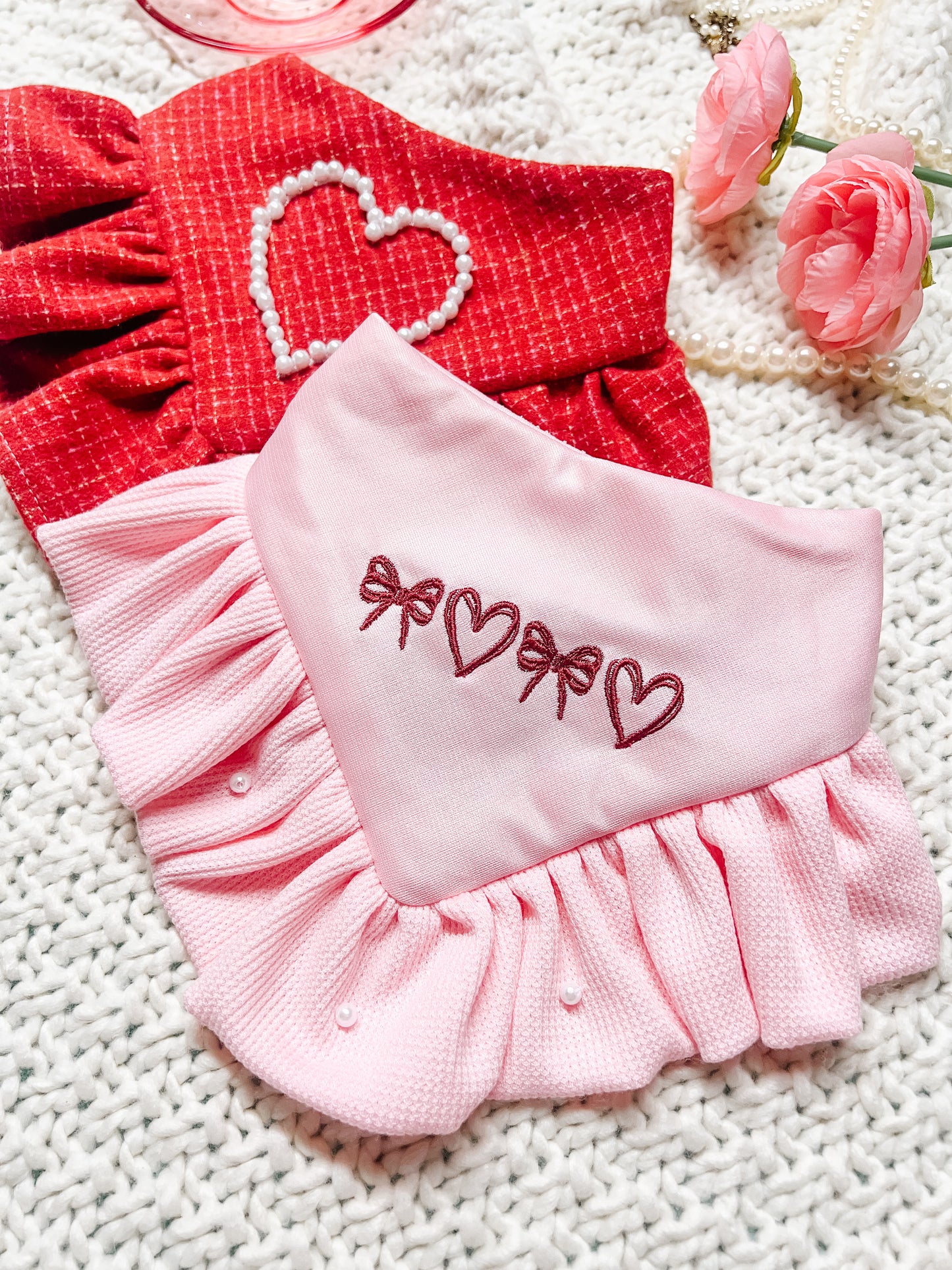 XOXO Pink with Ruffle