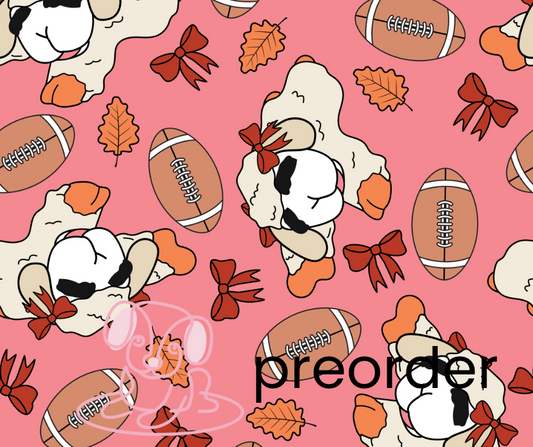 Pink Football Lamb