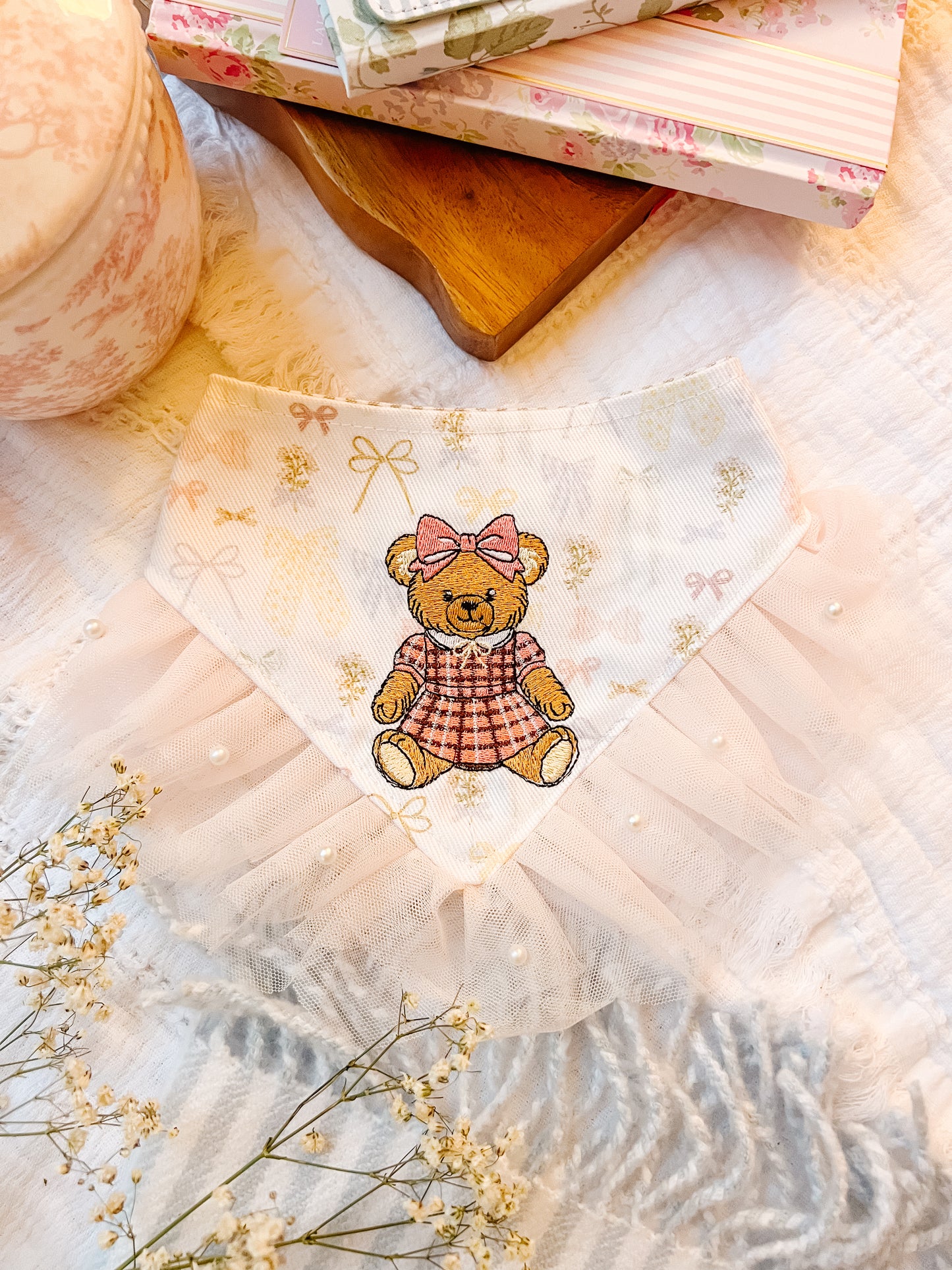 Bear and Bows Bandana