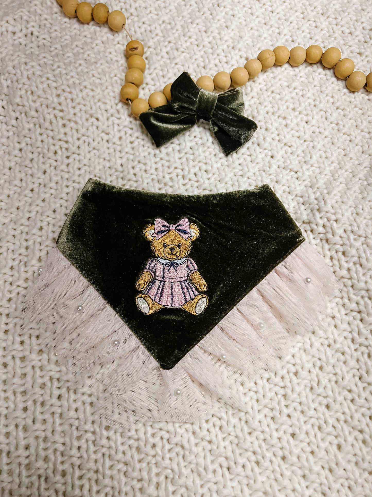 Bear in Pink Bandana