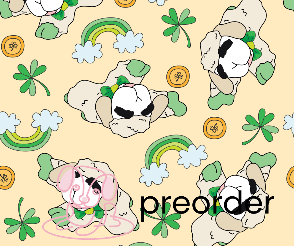 Patties and Bow ties Lamb Bandana