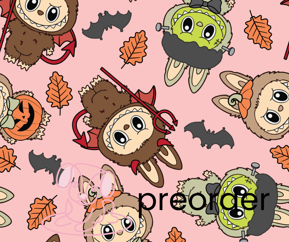 Monster on Pink