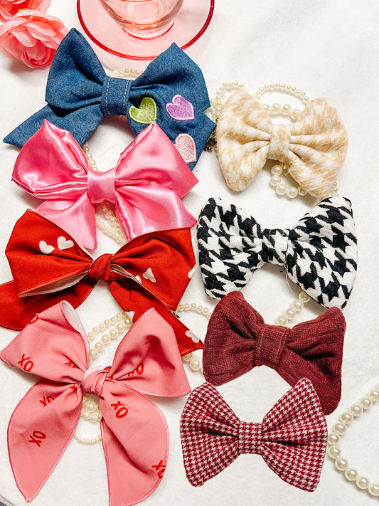 Valentines Matching Bows