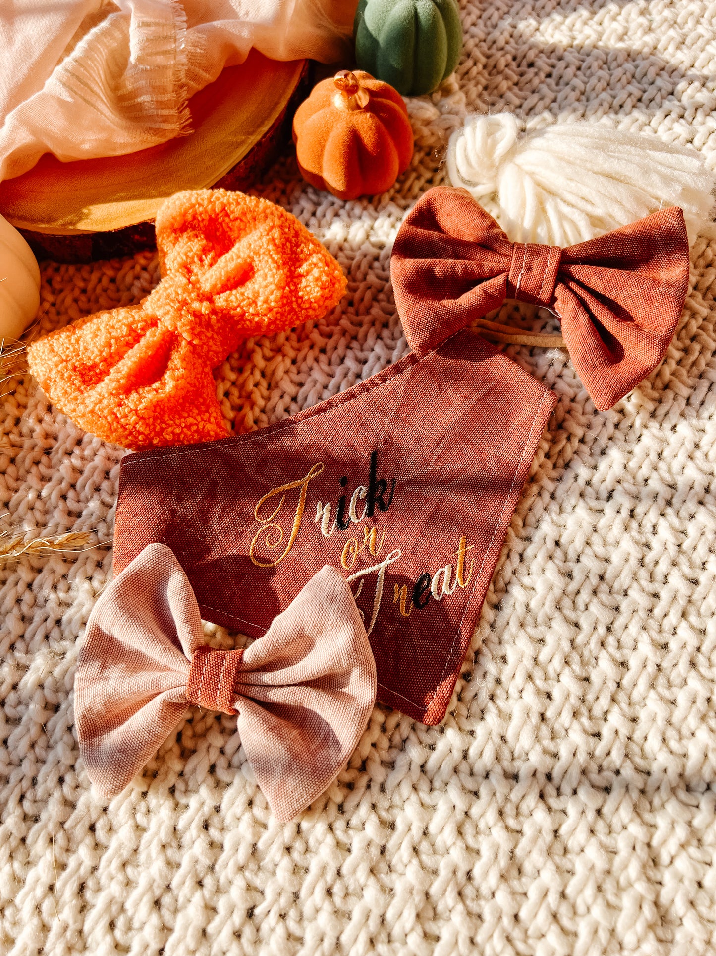 Styled Spooky Bows