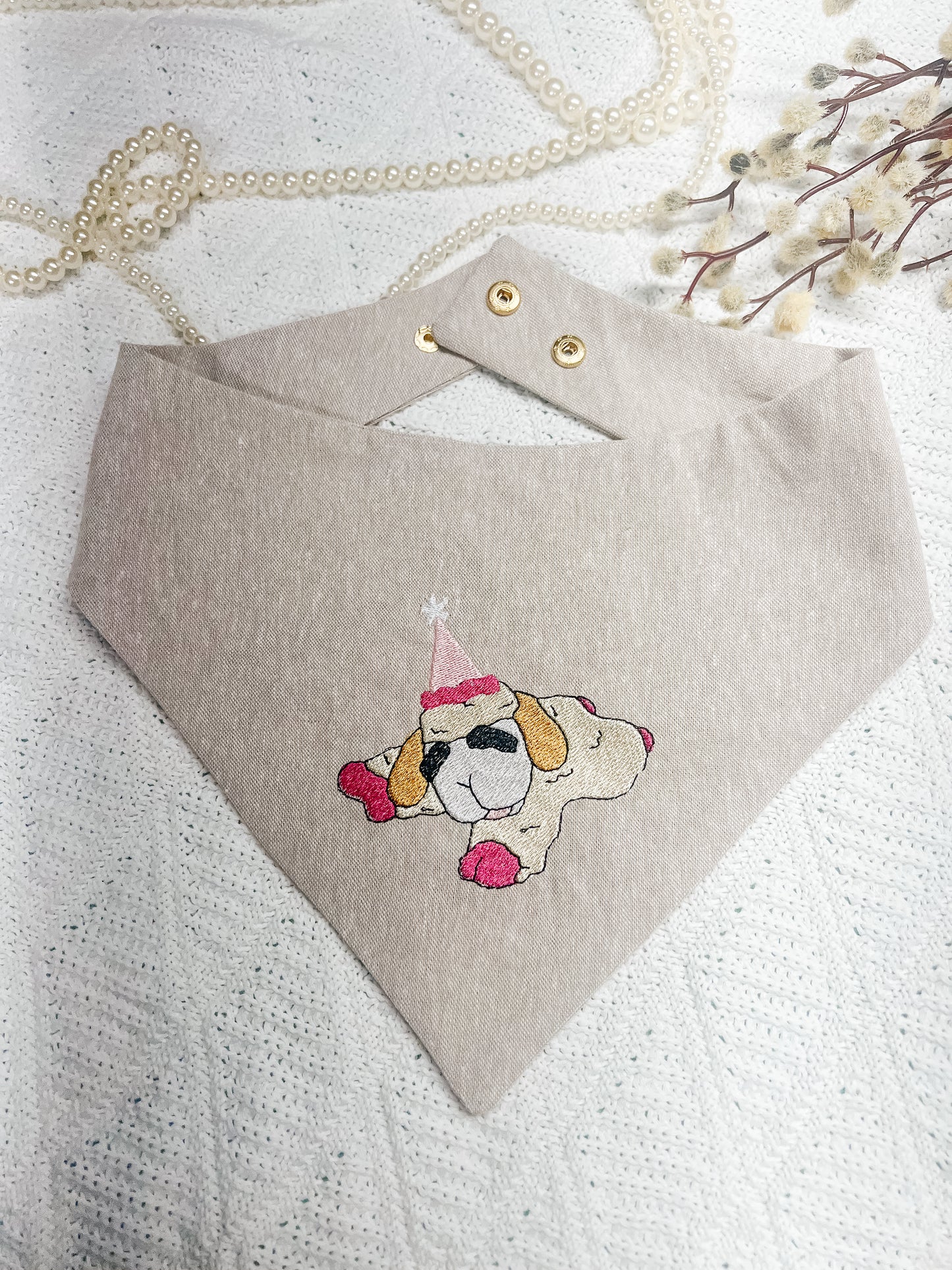 Party Classic Lamb Denim Embroidery