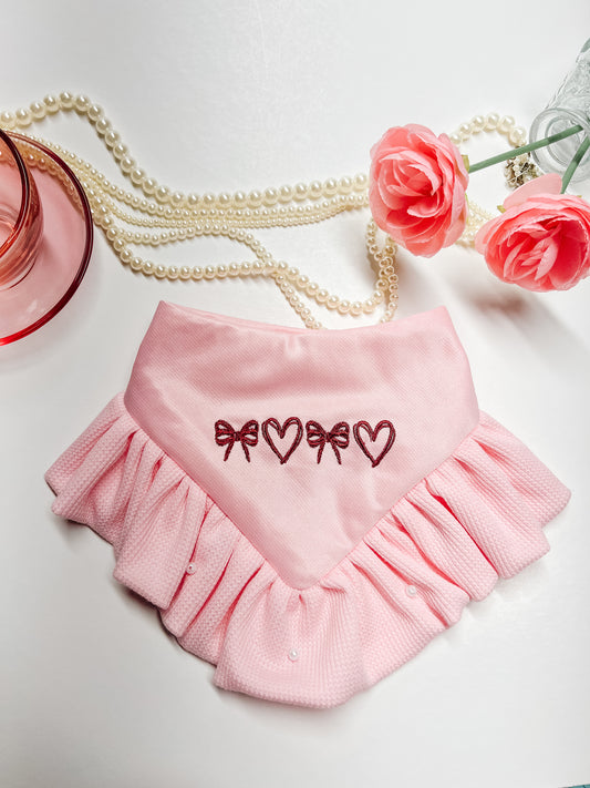 XOXO Pink with Ruffle