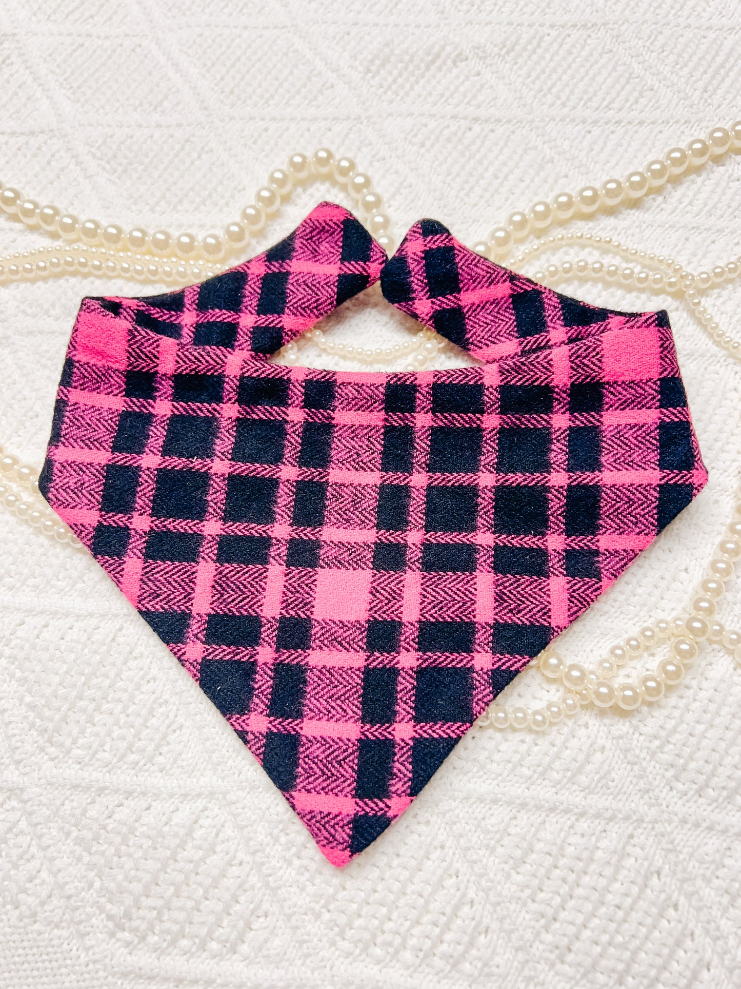 Pink and Black Flannel