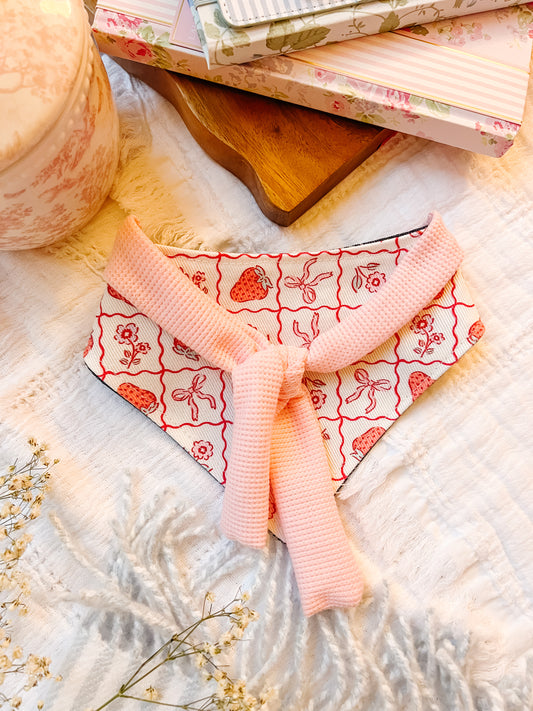 Strawberries and Scarf Bandana