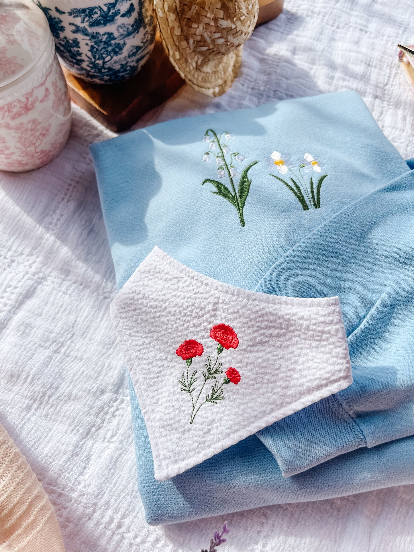 Birth Month Flower Bandana