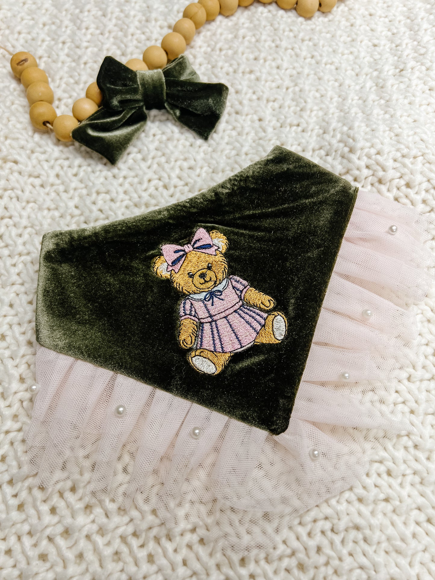 Bear in Pink Bandana