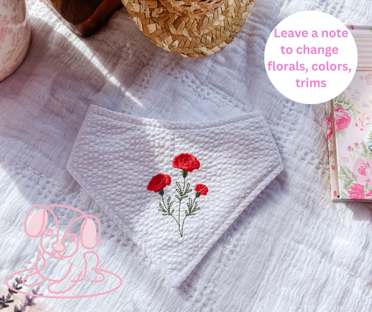 Birth Month Flower Bandana