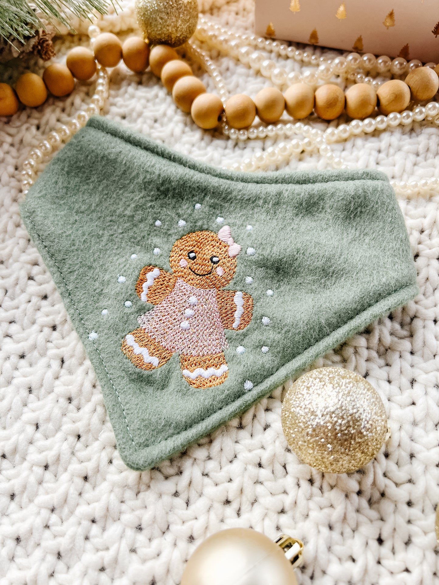 Gingerbread Girl Bandana
