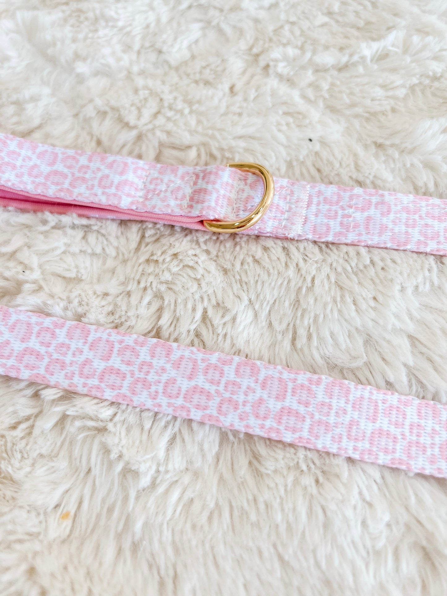 Pink Cheetah Leash